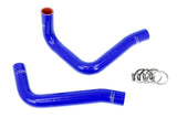 High temp 3-ply reinforced silicone, replaces OEM rubber radiator coolant hoses.