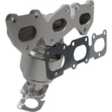 Catalytic Converter with Integrated Exhaust Manifold