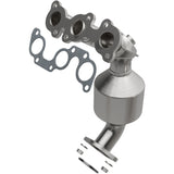 Catalytic Converter with Integrated Exhaust Manifold