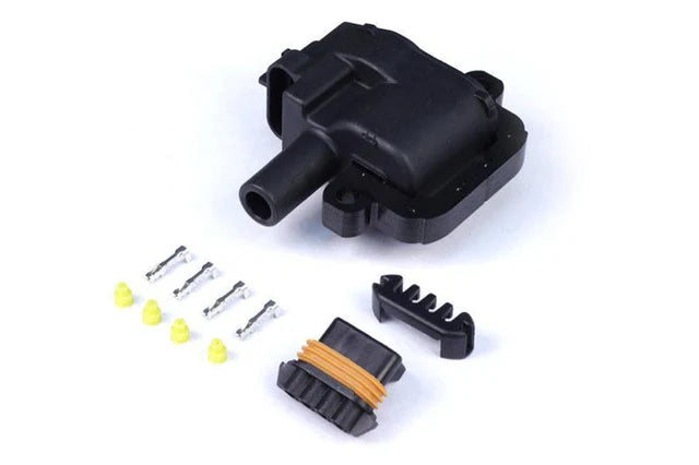 LS1 Coil with built-in Ignitor, Includes: Matching plug and Pins.