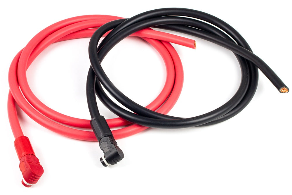 1 AWG Battery cable red/black pair- Pre terminated with Surlok connectors - 4M.