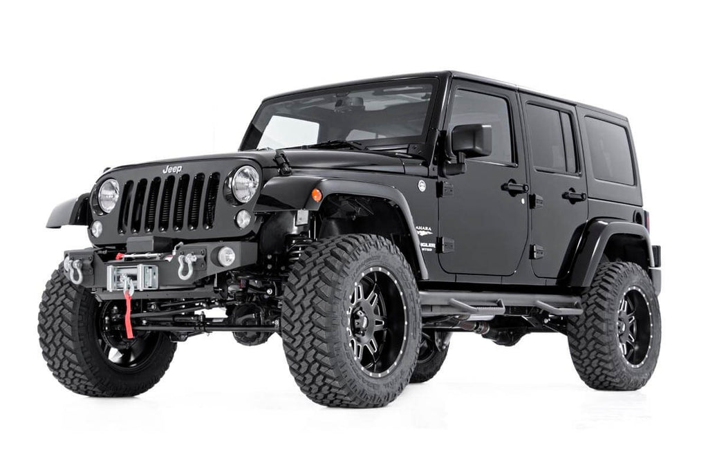 Front Hybrid Stubby Bumper | Fog Mounts | Jeep Wrangler JK/Wrangler Unlimited (07-18)