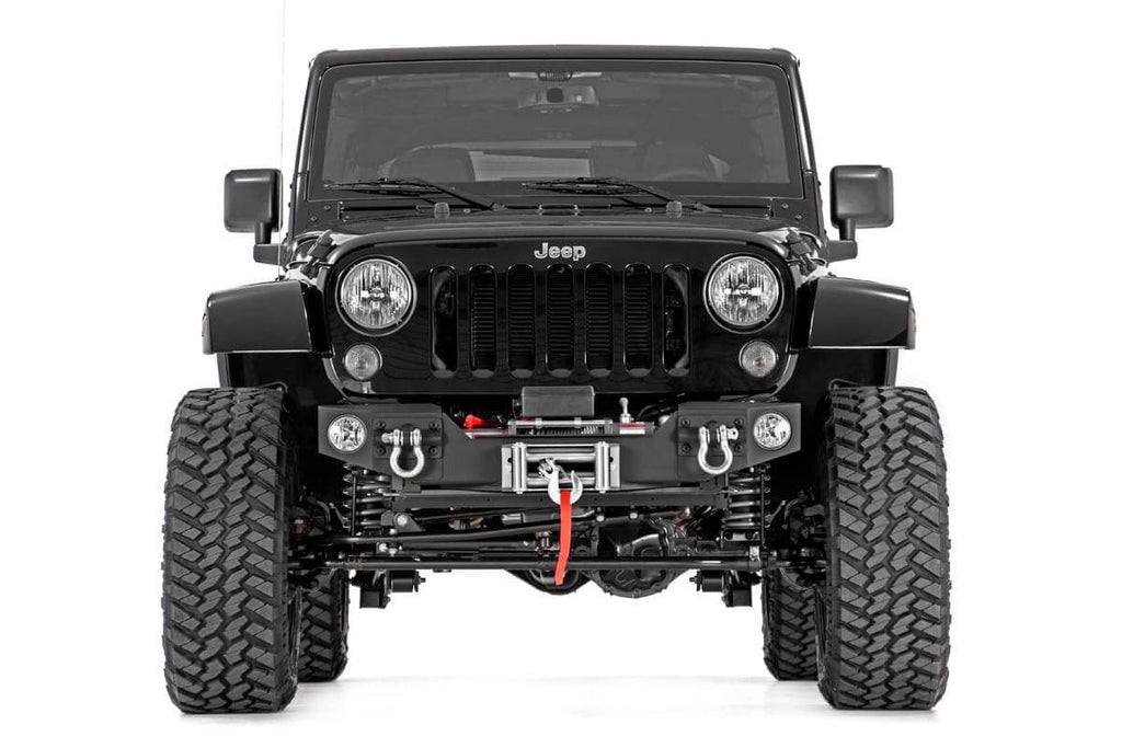 Front Hybrid Stubby Bumper | Fog Mounts | Jeep Wrangler JK/Wrangler Unlimited (07-18)