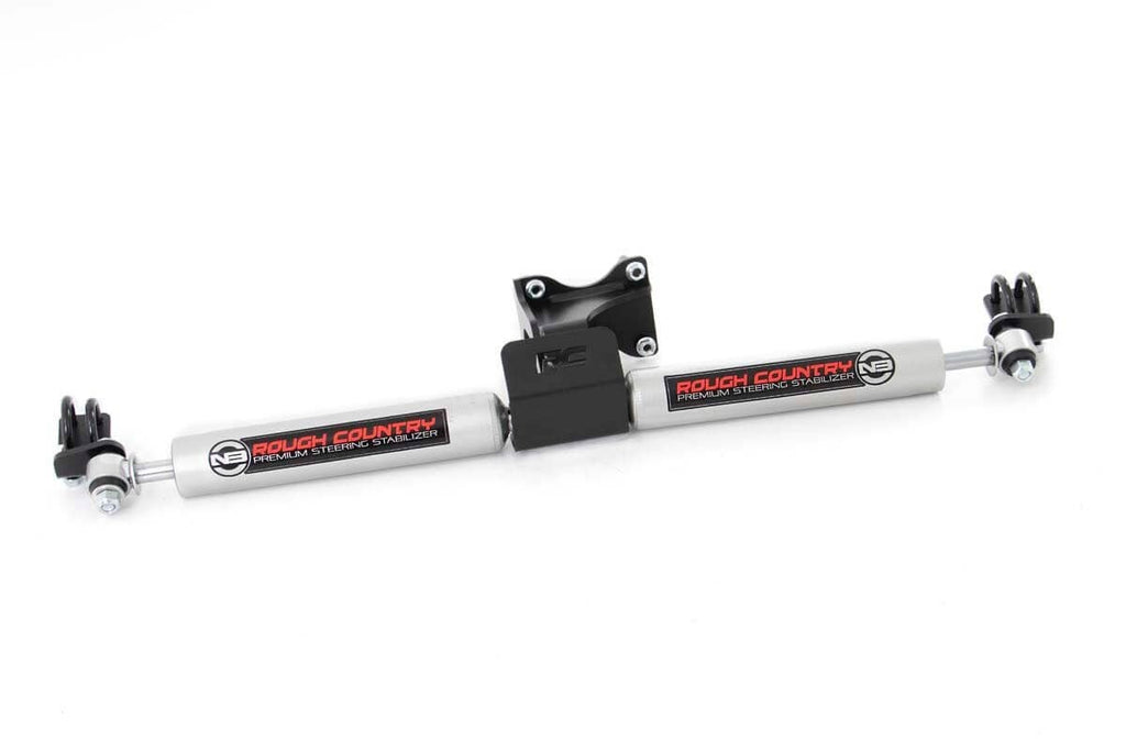 N3 Steering Stabilizer | Dual | 2-8 Inch Lift | Jeep Wrangler JK (07-18)