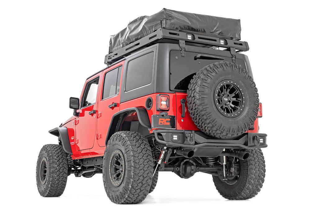 Rear Bumper | Tubular | Jeep Wrangler JK/Wrangler Unlimited  (2007-2018)