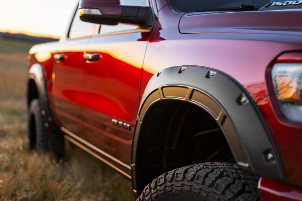 Defender Pocket Fender Flares  | Gloss Black | Ram 1500 (19-24)