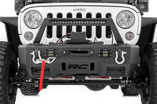 Load image into Gallery viewer, FR Bumper | Stubby | Hoop | BLK LED | Jeep Gladiator JT/Wrangler JK &amp; JL 