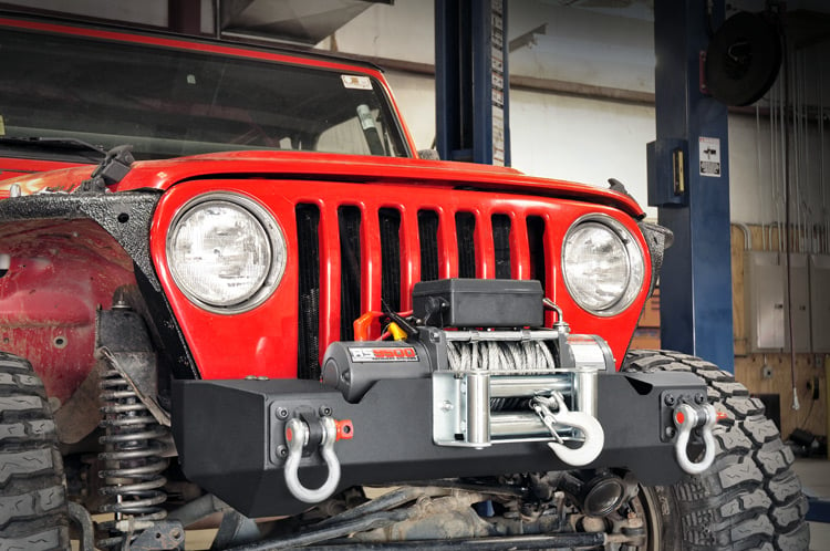 Front Stubby Winch Bumper | Jeep Wrangler TJ (97-06)/Wrangler Unlimited (04-06) 