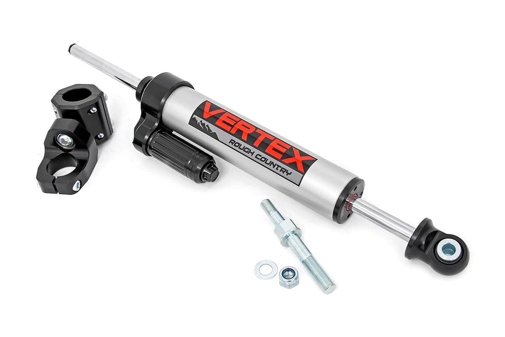 Vertex Steering Stabilizer | Pass-Through | Jeep Wrangler JK/Wrangler Unlimited (07-18)