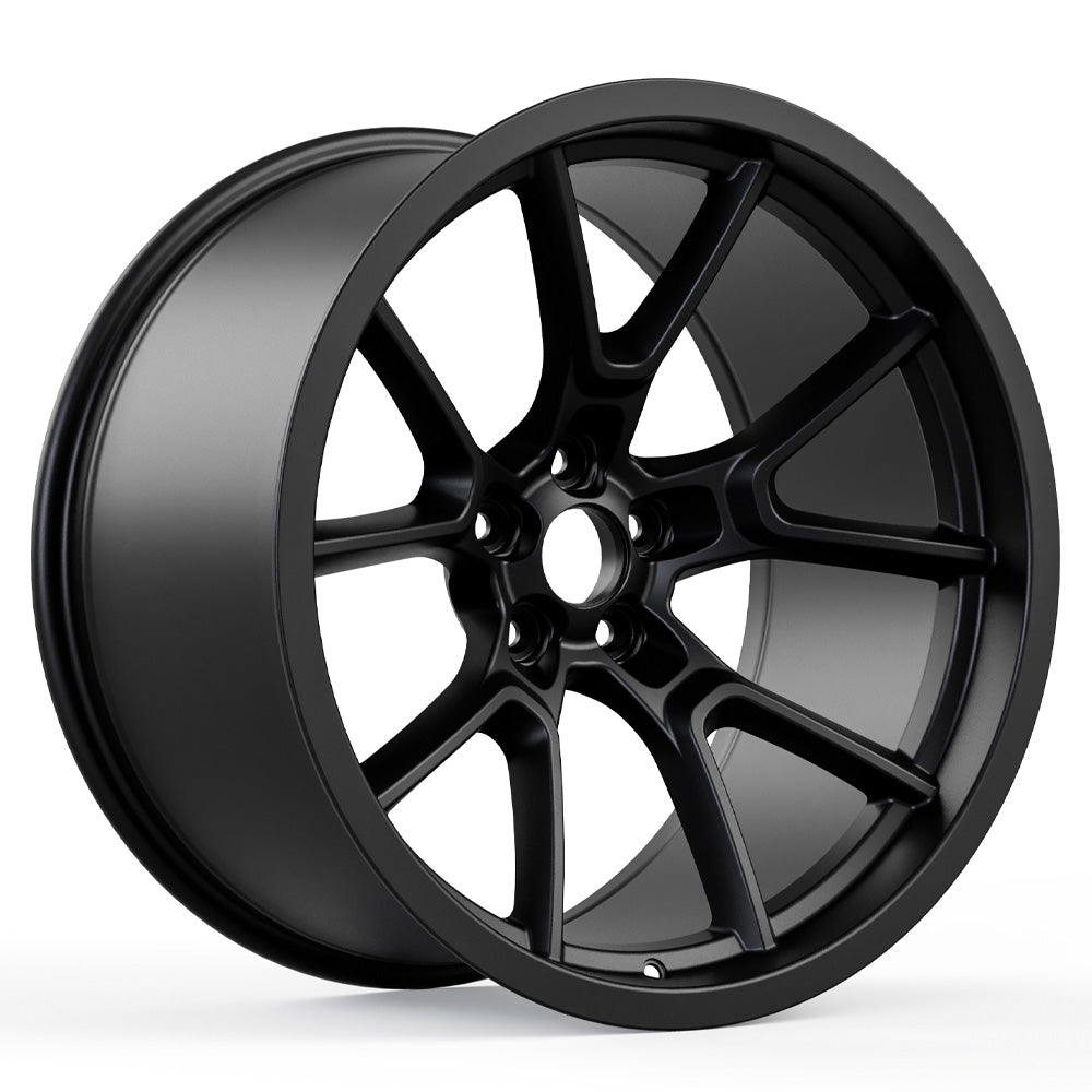 Redeye Demon Style Matte Black Wheel (20" x 10.5", -9 Offset, 5x115 Bolt Pattern, 71.6 mm Hub) vzn111415