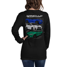 Load image into Gallery viewer, Unisex Long Sleeve Tee Import Cars