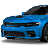 Vicrez 2020 Widebody Front Bumper SRT Hellcat Style vz102196 | Dodge Charger 2015-2021