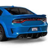 Vicrez 2020 Widebody Rear Bumper SRT Hellcat Style vz102197 | Dodge Charger 2015-2021