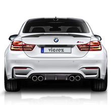 Load image into Gallery viewer, Vicrez VZ3 Style Carbon Fiber Rear Wing Spoiler vz100330 | BMW M4 F82 2014-2019