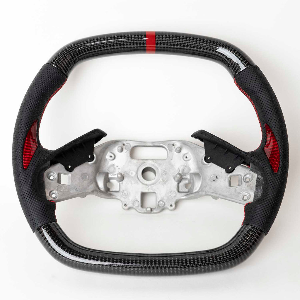 Vicrez Carbon Fiber OEM Steering Wheel vz102116-DL | Chevrolet Corvette C8 2020-2023