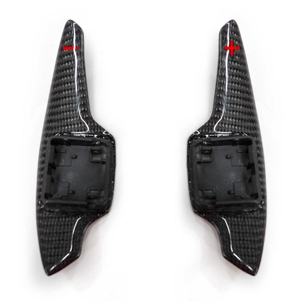 Vicrez Carbon Fiber Paddle Shifters vz102237 | Chevrolet Corvette C8 2020-2021