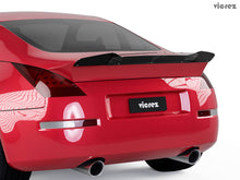 Load image into Gallery viewer, Vicrez Ducktail Wing Spoiler w/ Wicker Bill Add-on V3R vz101403 | Nissan 350z 2003-2008