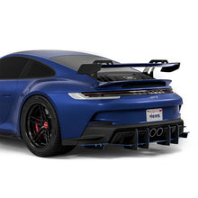 Load image into Gallery viewer, Vicrez Genali VR2 Rear Diffuser vz102628| Porsche 911 GT3 2022-2024 | Satin Black Ice (Vinyl)