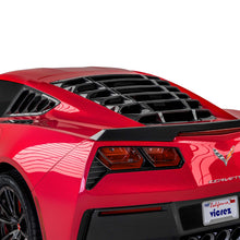 Load image into Gallery viewer, Vicrez LV Rear &amp; Quarter Window Louvers vz102122 |Chevrolet Corvette C7 2014-2019