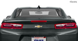 Vicrez LV Rear Side Window Louvers vz101697 | Chevrolet Camaro 2016-2019