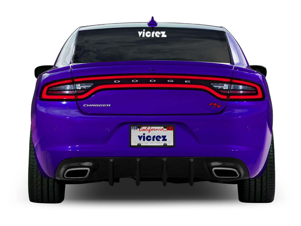 Vicrez RD Style Rear Diffuser vz101818 | Dodge Charger RT/ SXT 2015-2020