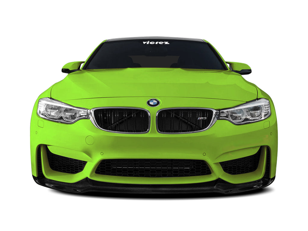 Vicrez V3 Style Front Bumper Lip Chin Spoiler vz101866| BMW M4 F82 F83/ M3 F80 2014-2020