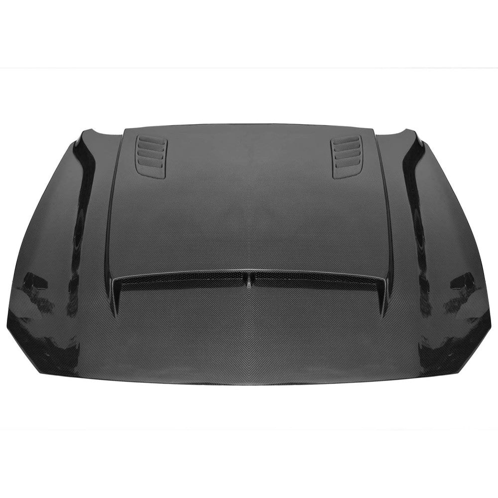 Vicrez V3R Style Carbon Fiber Hood vz102513 | Ford Mustang 2015-2017