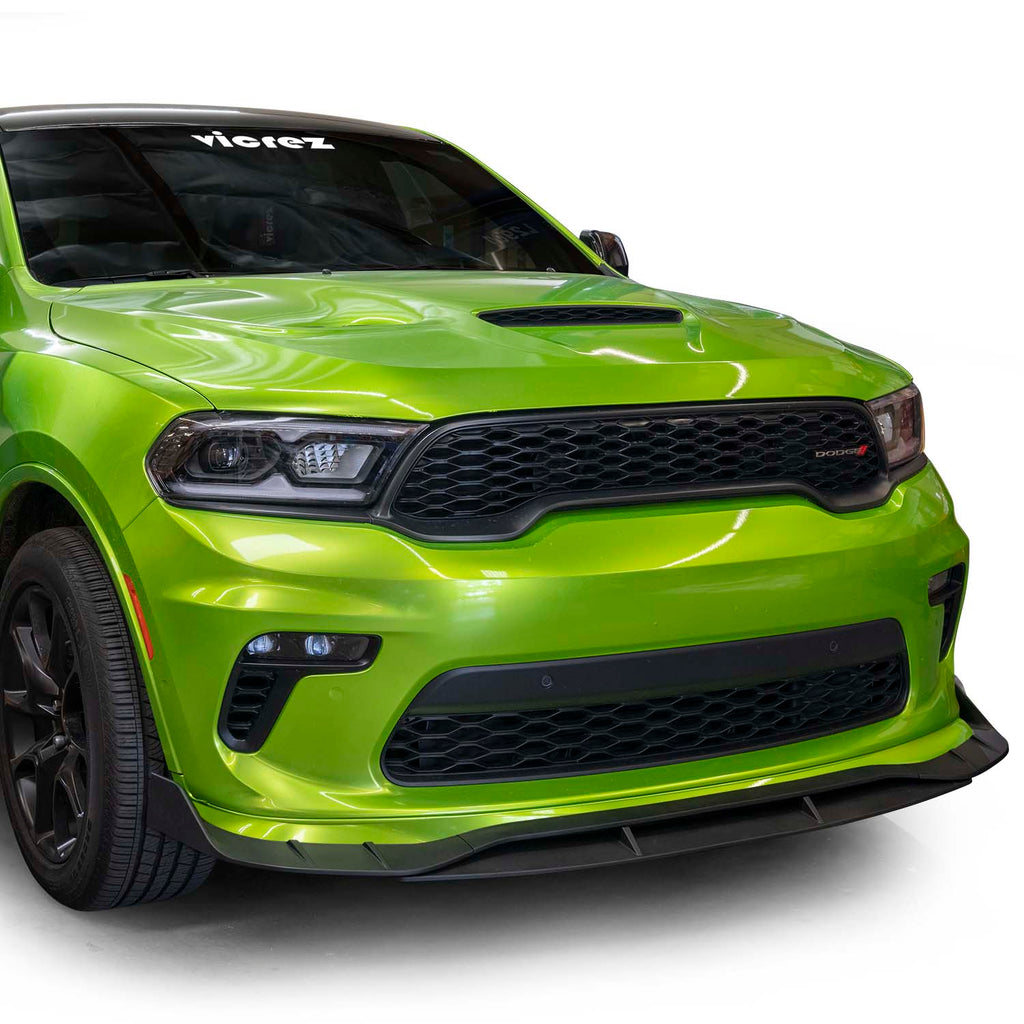 Vicrez V3R Style Front Lip vz102522 | Dodge Durango Hellcat 2014-2023