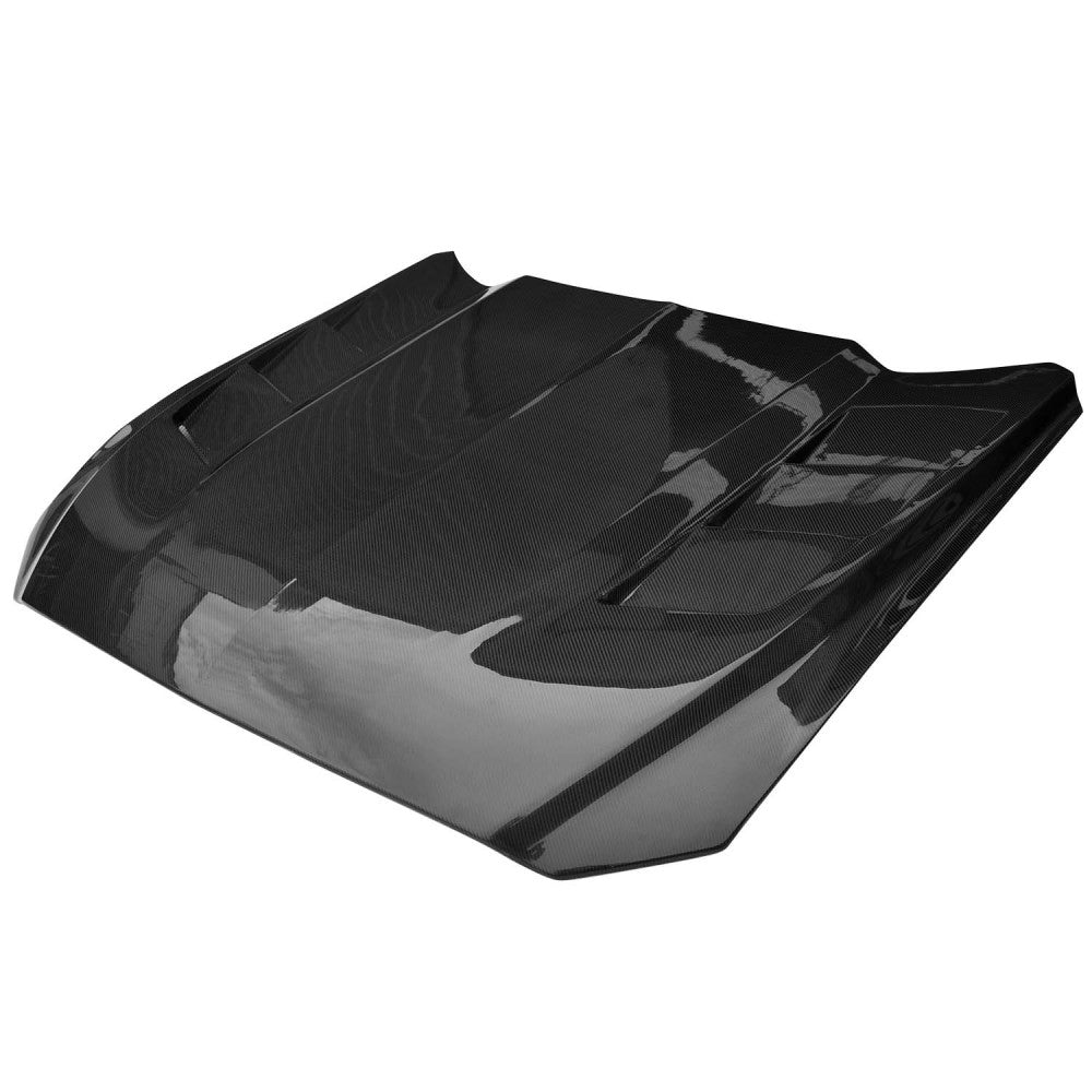 Vicrez V4R Style Carbon Fiber Hood vz102514 | Ford Mustang 2015-2017