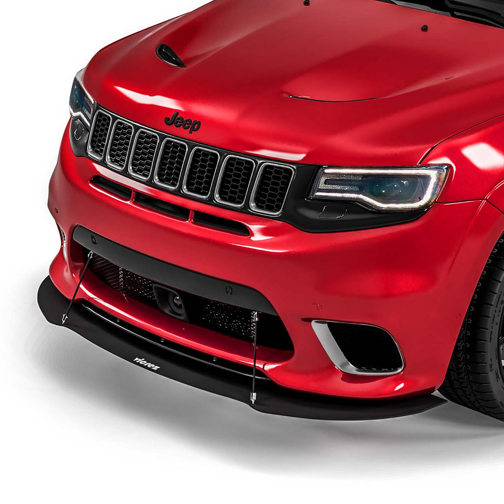 Vicrez VR1 Front Splitter vz102376 | Jeep Grand Cherokee Trackhawk/SRT/SRT8 2017-2021