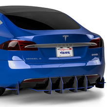 Load image into Gallery viewer, Vicrez Centa VR2 Rear Diffuser vz102387 | Tesla Model S 2015-2021