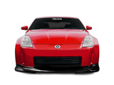 Vicrez VZ Style Front Bumper Lip Chin Spoiler vz101855 | Nissan 350z 2003-2005