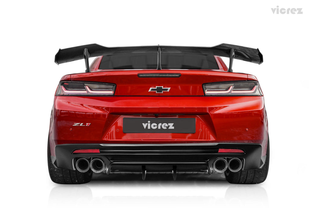 Vicrez VZ Style Rear Diffuser vz101722 | Chevrolet Camaro 2016-2019